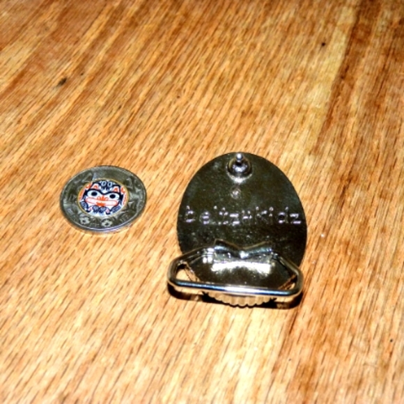 Children's belt buckle, bucking bronco cowgirl, Beltz4Kidz brand - Picture 3 of 4